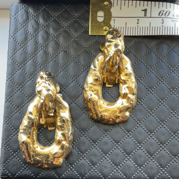 Vintage Kenneth J Lane Clip On Earings - Picture 3 of 3